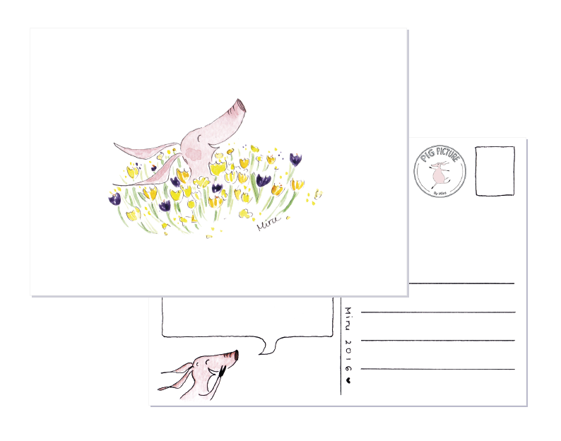 a selection of spring/summer cards / 5kpl